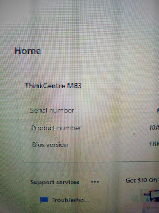 Lenovo ThinkCentre M83 i5-4570, 8GB, 500GB HDD, DVD