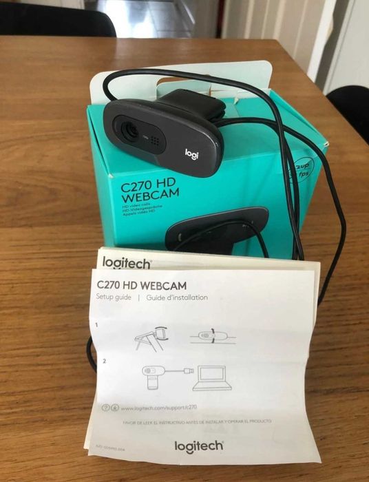 Logitech C270HD КАТО НОВА, камера