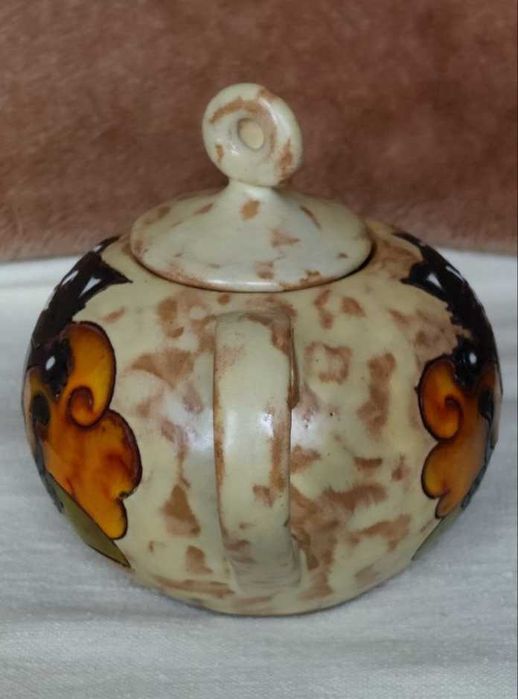 Керамичен Чайник с котка