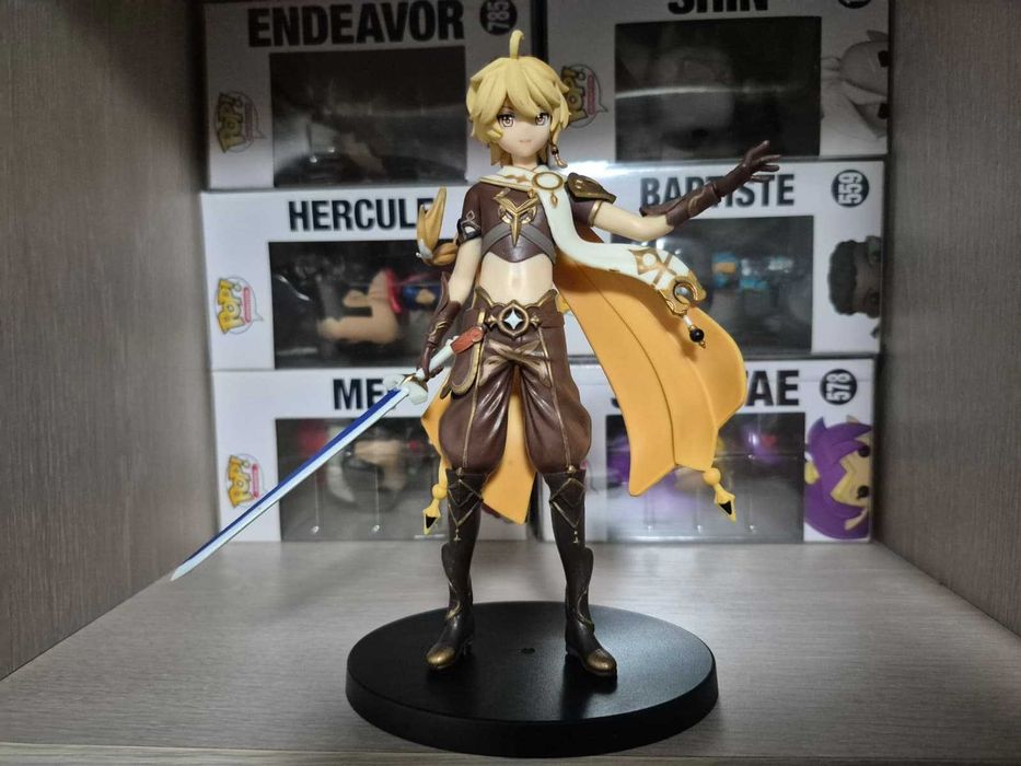 Figurina Genshin Impact Anime - Traveler Aether, Cutie
