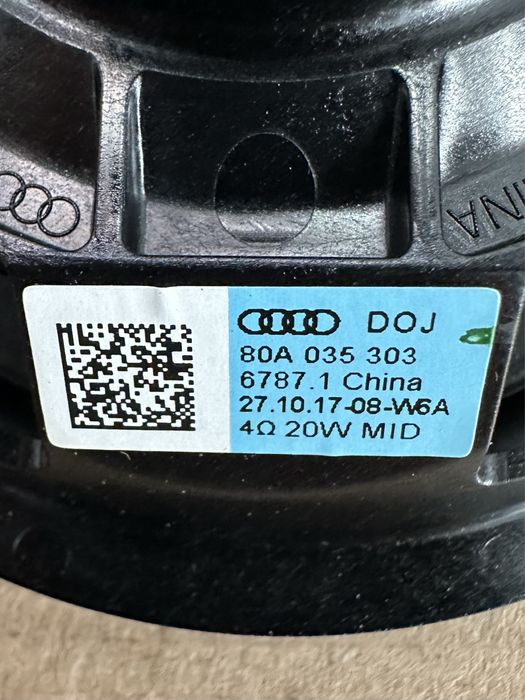 Difuzoare / Boxe Bang olufsen Audi Q5 80A FY 2016-2024