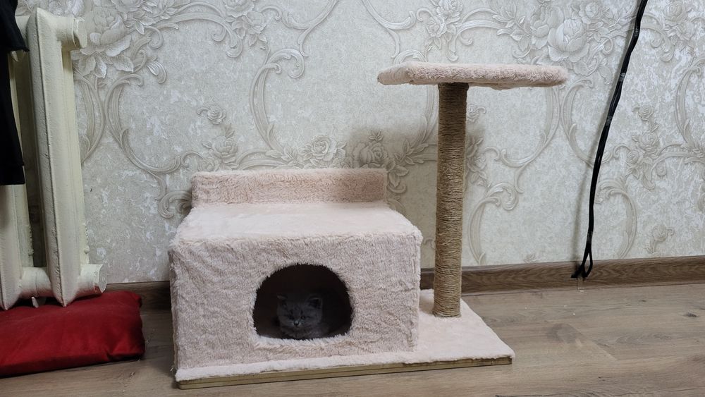 Домик для кошек, ручная работа