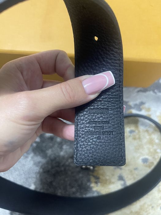 Curea Louis Vuitton -poze reale 100% gravura interior-piele naturală n