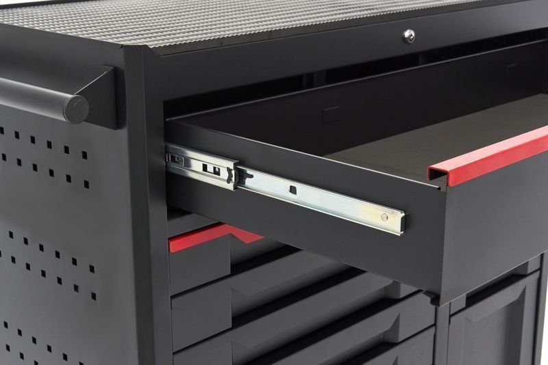 Метален шкаф за инструменти 12 чекмеджета 106 см нвм