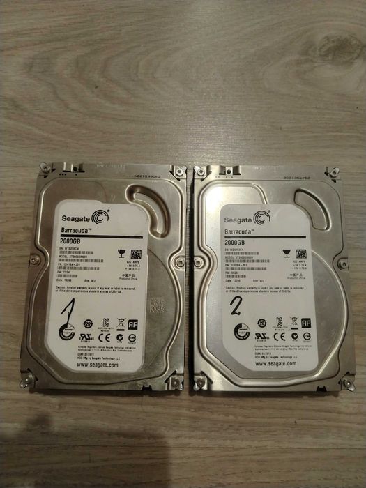Хард диск 2ТБ два броя Seagate