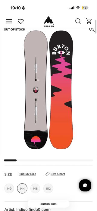 Placa snowboard Burton