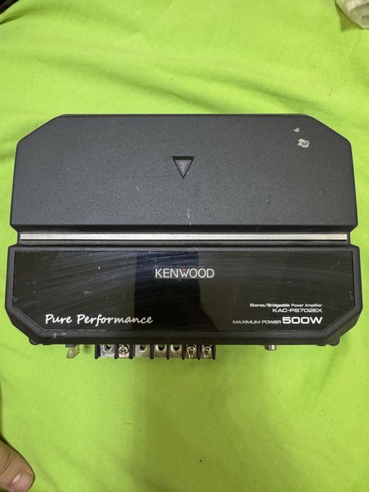 Kenwood  500w Вт, 2 канальный