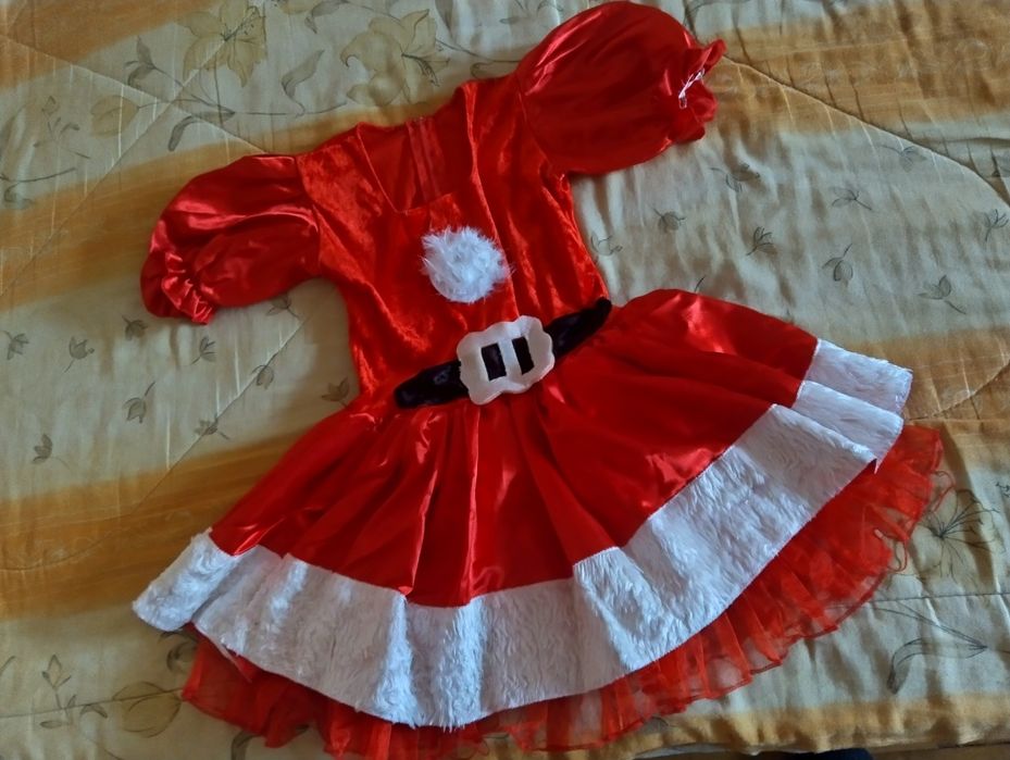 Детска коледна рокля