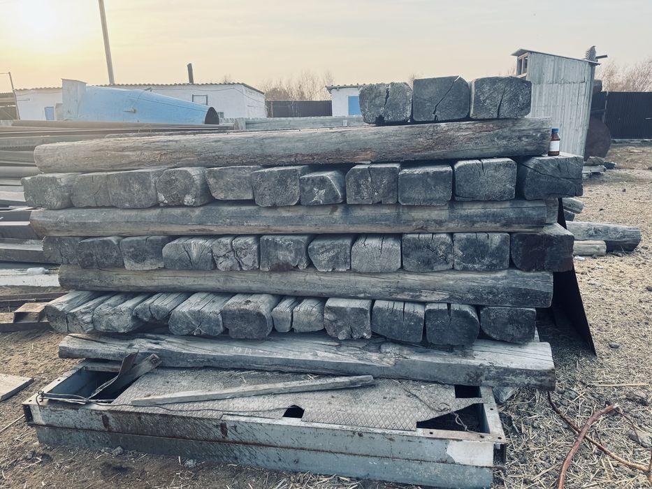 Шпалы деревянные