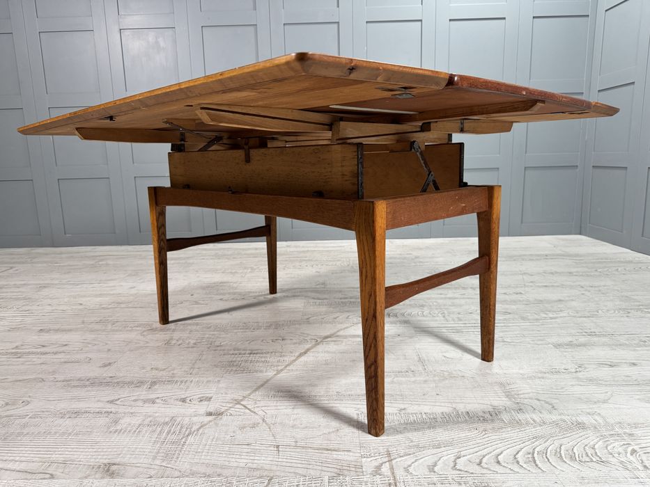 Разтегателна холна маса с повдигане от 60-те К064