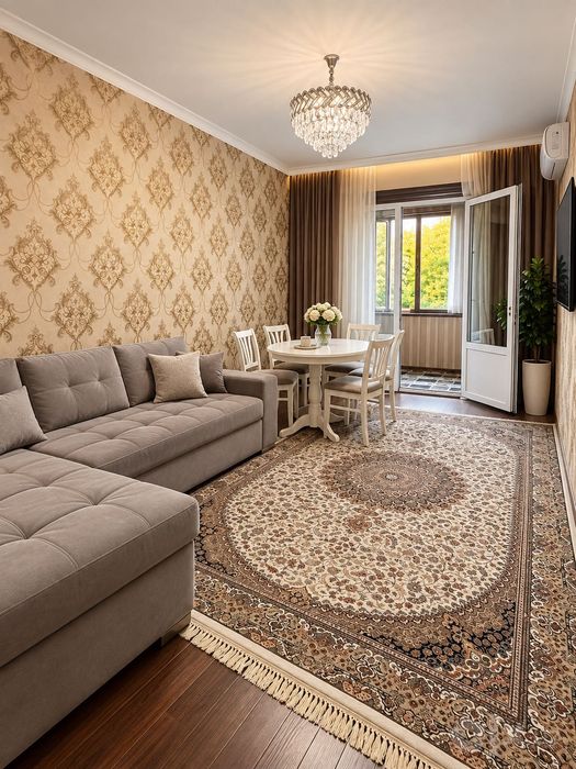 Продается 4 комн квартира, 3 эт, все раздельно, Чиланзар 18, Парламент