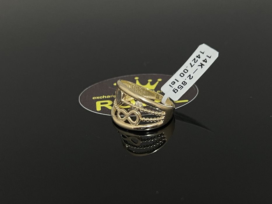 Bijuteria Royal CB : Inel dama aur 14k 2,85gr