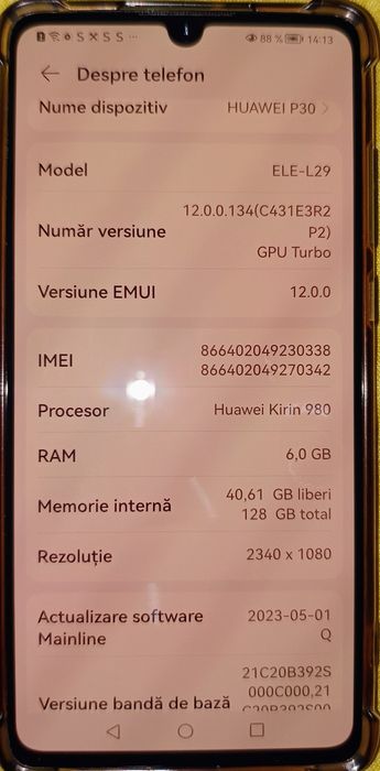 Huawei P30 smartphone