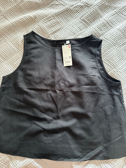 Uniqlo топ лён оригинал