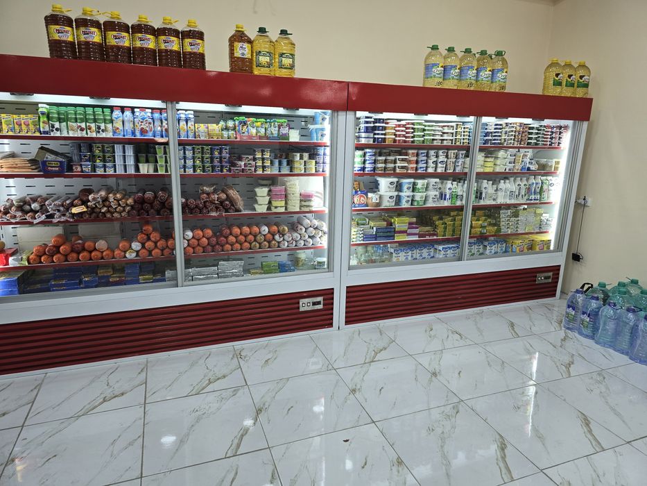 Витринный шкаф холодильник на заказ