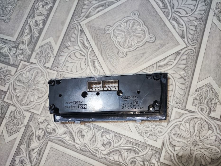 Климат контроль печки форестер