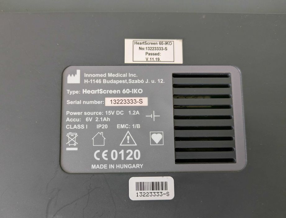 3-канален ЕКГ апарат Innomed HeartScreen 60-IKO – отлично състояние