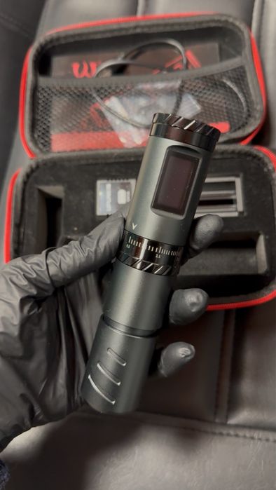 AVA EP10 Wireless Tattoo Machine - Black