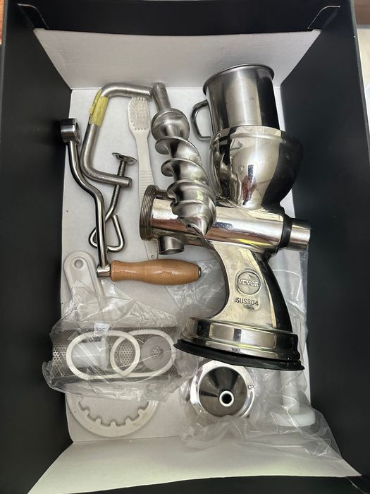 Storcător manual VEVOR SUS304 din inox – ca nou