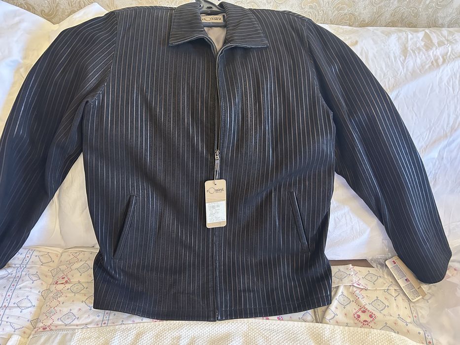 Курта кожанная р.52-53