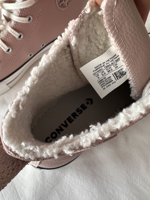 Converse Chuck Taylor All Star,piele naturala,marime 38,5