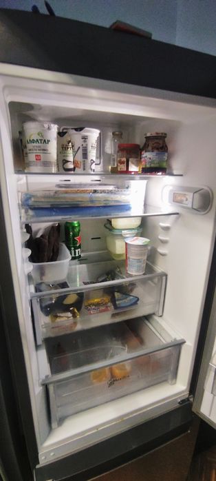 Хладилник с фризер Whirlpool, 6 Sence, Inox