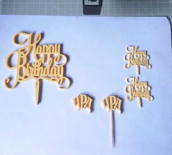 Happy Birthday надпис!