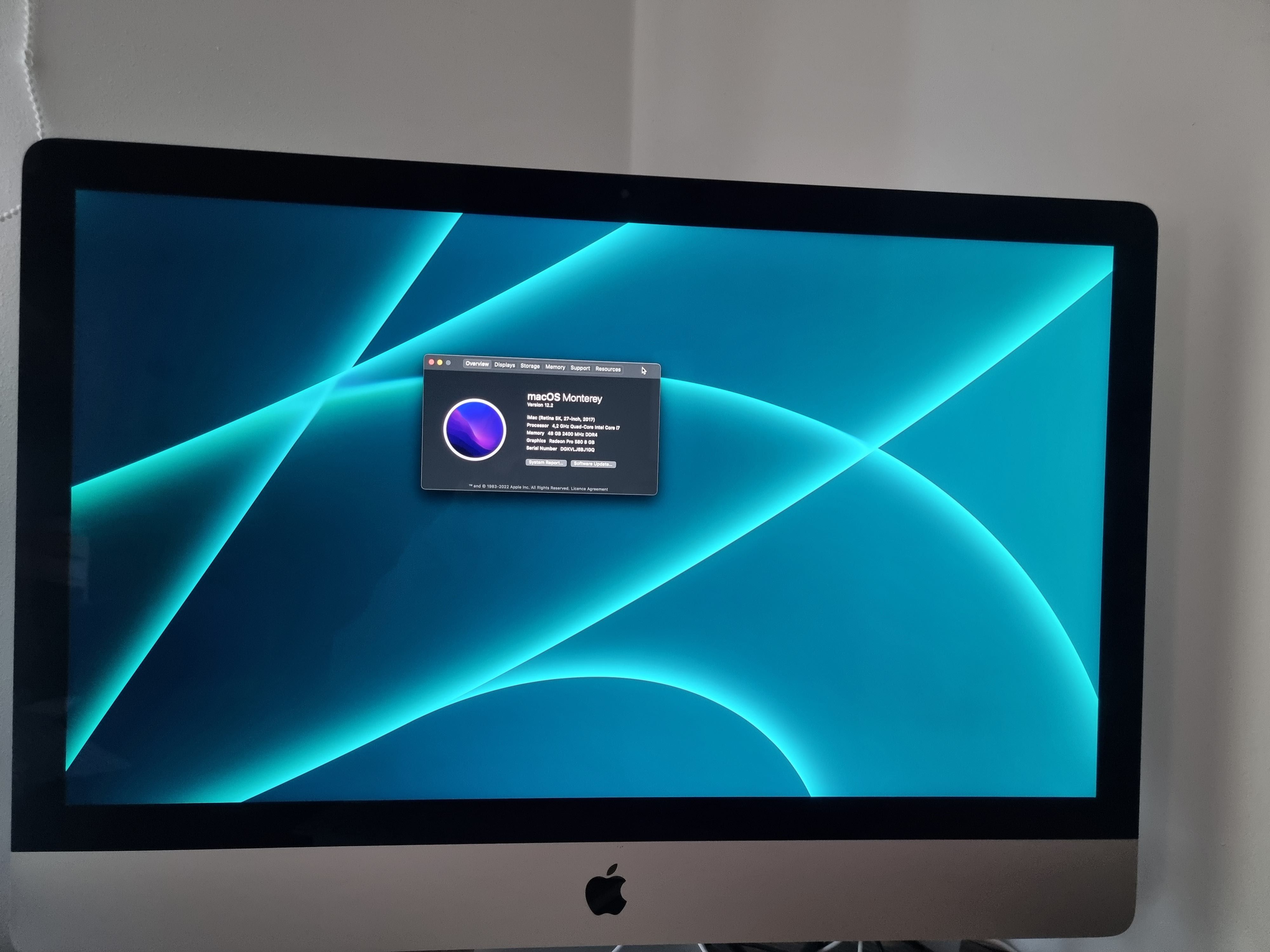 IMac 27” - Retina 5K 2017 i7 48GB RAM 2TB SSD Brasov • OLX.ro