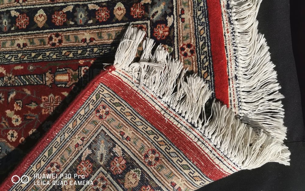 Ръчно Тъкан Оригинален Персийски Вълнен Килим