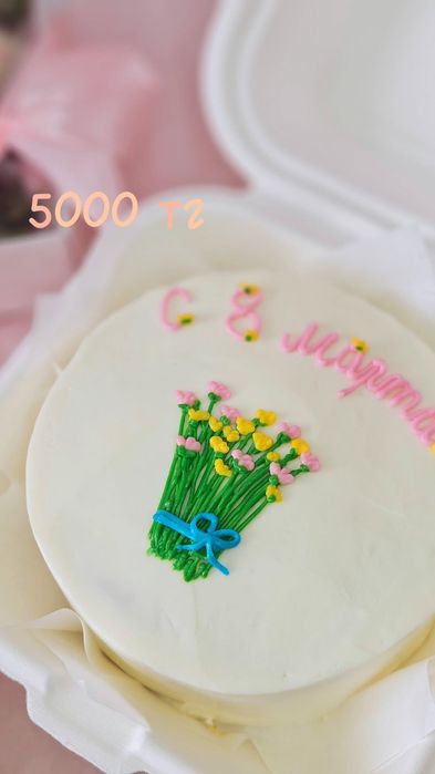 Бенто торт 5000 тг!На 8 Марта!!!
