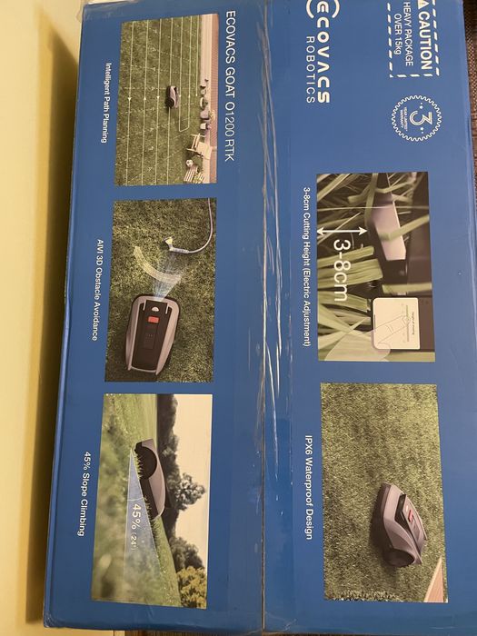 Masina de tuns iarba Ecovacs goat O1200 RTK gri