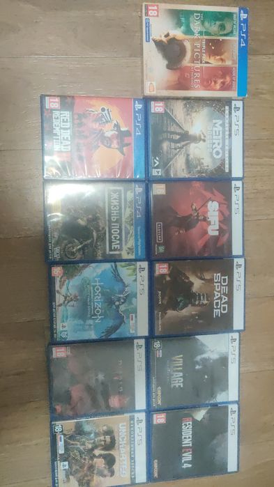 Продам игры на PS 5... От 5000 и выше