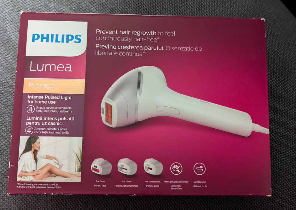 Фотоепилатор Philips Lumea Prestige BRI947
