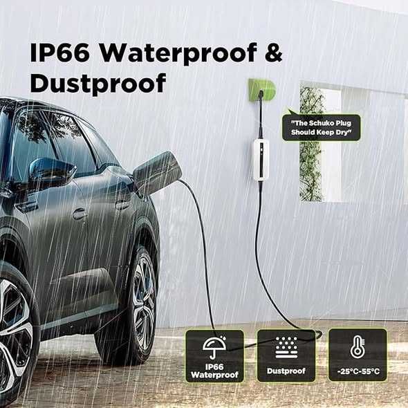 Statie de încărcare Morec 8/10/13/16A EV, 3,6 kW, 6 m, Garantie