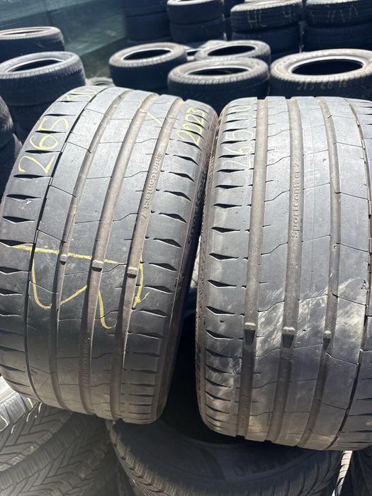 265/30/20”Set 2 buc CONTINENTAL SportContact 7.dot 2023.anv Vară Impec