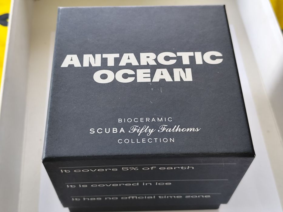 ceas BlancPain x Swach antarctic ocean