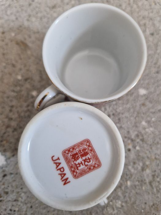 2  cești vintage  Japonia