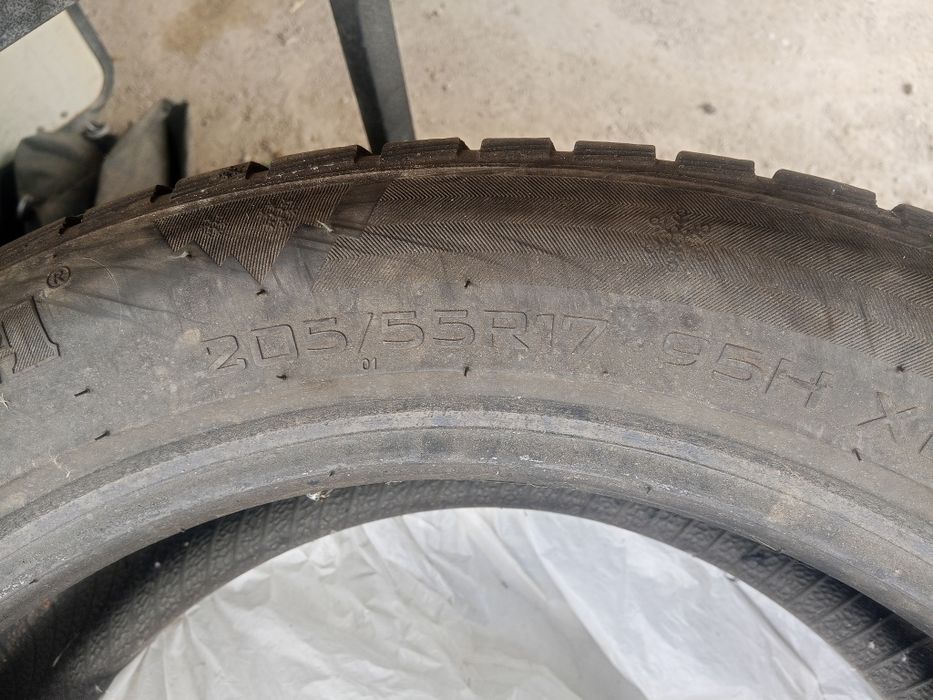 Зимние шины 205.55R17.