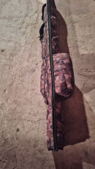 Сак за 3 въдици 12ft КАТО НОВ!!