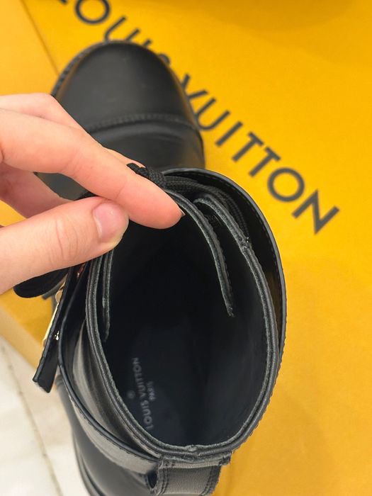 Ботинки lv 35,5 кожа