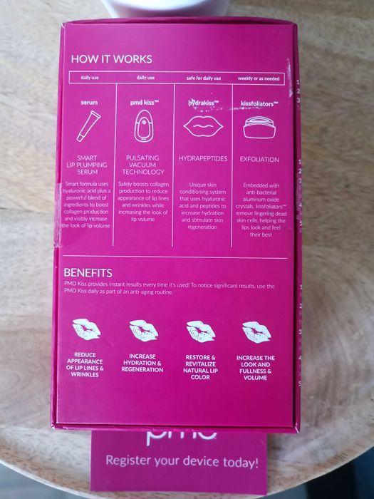 PMD Kiss пулсираща вакумна технология