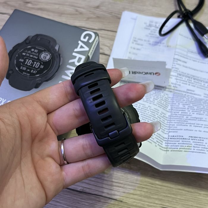 Ceas Garmin Instinct 2X Solar negru Graphite 50 mm