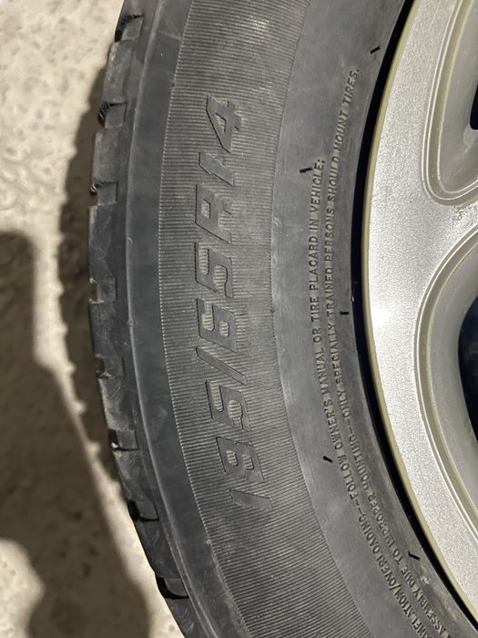 185/65R14 Зимний балон nexia vs spark