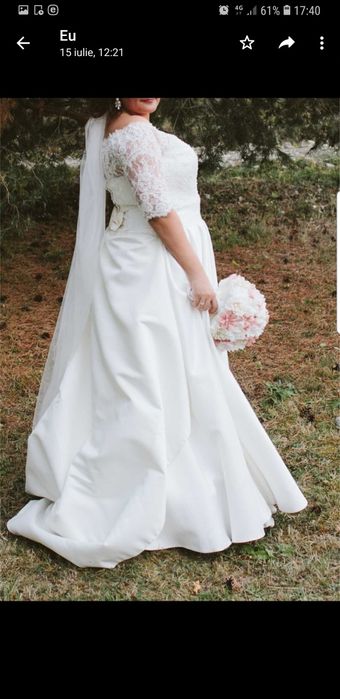 Rochie de mireasa 2 in 1