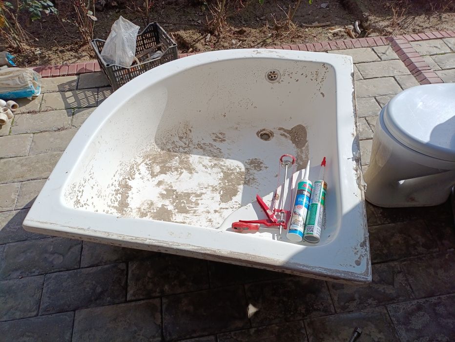 Поддон ванна 1м*1м poddon