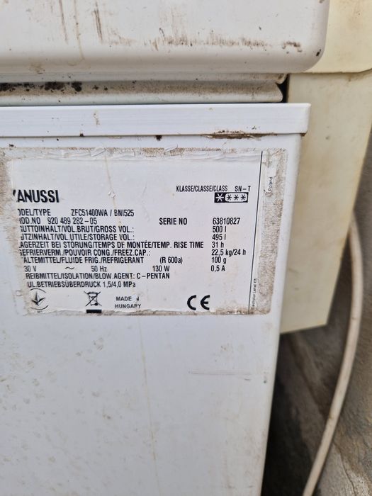Ladă frigorifică ZANUSSI 500 l