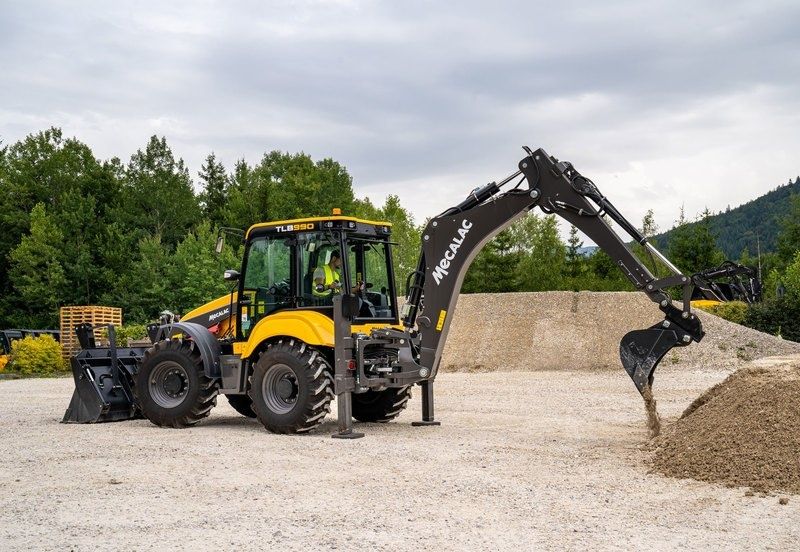 MeCALAC TLB870 TIER 3  Экскаватор - Погрузчик