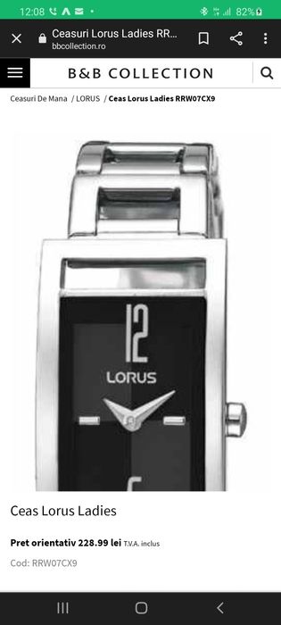 Ceas Dama Lorus By Seiko Nou