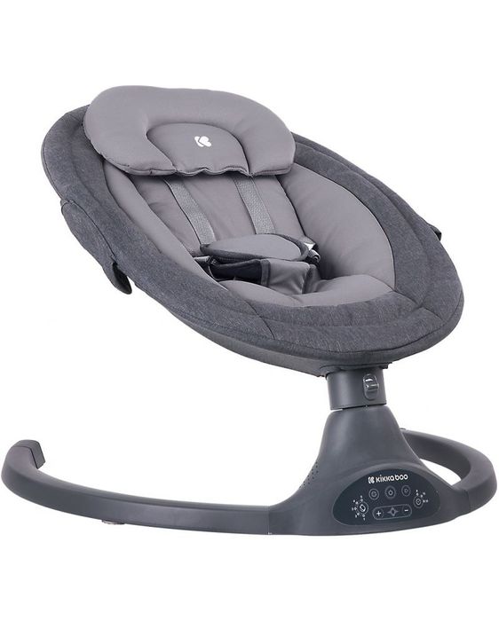 Електрическа люлка KikkaBoo - Codie, тъмносива