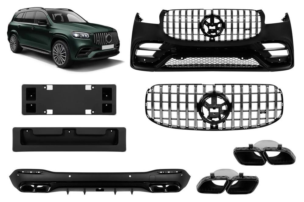 Pachet exterior compatibil Mercedes GLS X167 (20-23) 63AMG Design